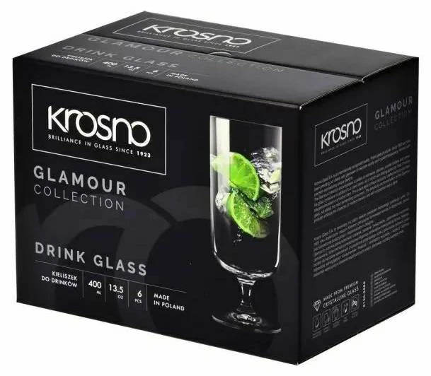 Krosno Glamour Verres à Cocktail 7 Krosno Glamour Verres à Cocktail – Image 5