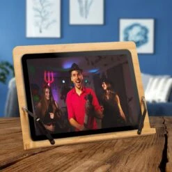 Porte-livre De Cuisine En Bambou Pliable -Umbraen Boutique 3fe4bab831574c54b528f657a8d0886c