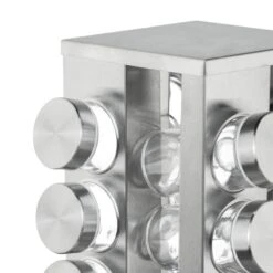 Tourniquet à épices Carré Avec 20 Pots 20 Tourniquet à épices Carré Avec 20 Pots -Umbraen Boutique 408d135a18464b31bc575e8b8209a7f8
