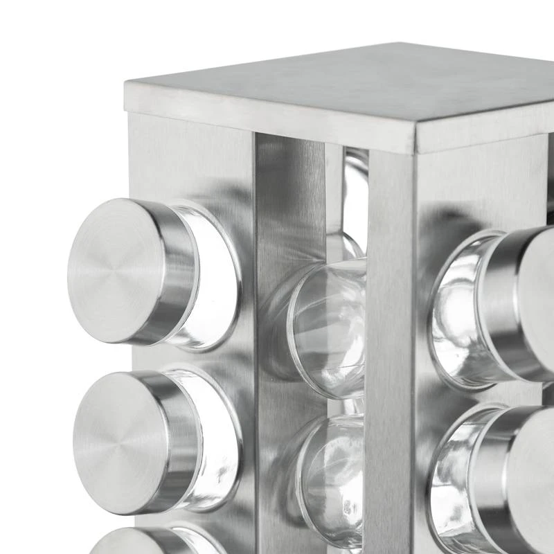Tourniquet à épices Carré Avec 20 Pots 11 Tourniquet à épices Carré Avec 20 Pots – Image 9