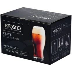 Krosno Elite Verres à Bière Noire 12 Krosno Elite Verres à Bière Noire -Umbraen Boutique 45283618feef4beca8224e203cc54888