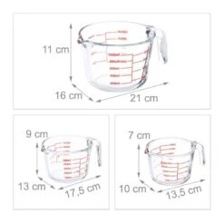Lot De 3 Verres Mesureurs 15 Lot De 3 Verres Mesureurs -Umbraen Boutique 4660172077bc4568b9721c0effa4267f
