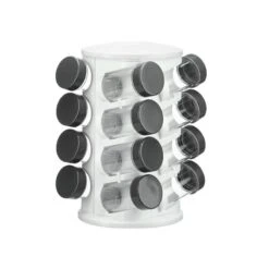 Carrousel à épices Blanc 16 Pots