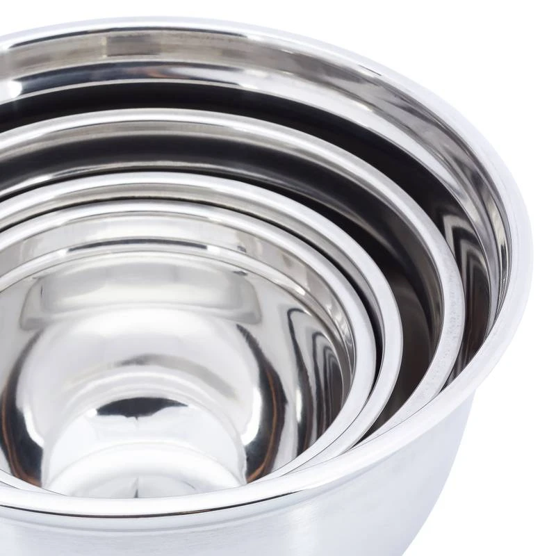 Lot De 3 Bols En Acier Inoxydable 6 Lot De 3 Bols En Acier Inoxydable – Image 4