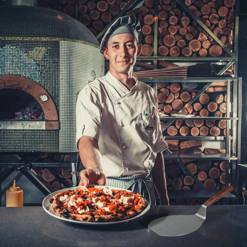 Pelle à Pizza Métal Pelle à Tarte 6 Pelle à Pizza Métal Pelle à Tarte – Image 4