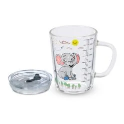 2x Verres Pour Enfant Motif D'éléphant -Umbraen Boutique 49fb3760834540a19b03f59e2929788f
