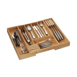 Range-couverts Extensible En Bambou