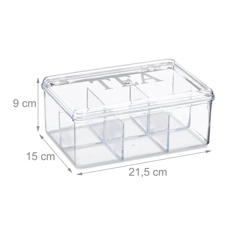 Boite à Thé Avec 6 Compartiments 11 Boite à Thé Avec 6 Compartiments – Image 9