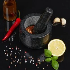 Mortier En Granit Avec Pilon 12 Cm -Umbraen Boutique 50021ae346d14059af80838347173728