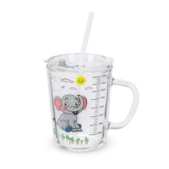 2x Verres Pour Enfant Motif D'éléphant -Umbraen Boutique 504f7097d70c46f18fa3728e5d5d8126