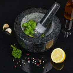 Mortier Rond Et Pilon En Granit -Umbraen Boutique 51b701ce60ab4bd18b080a7177f96525