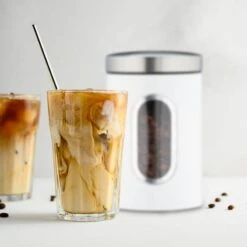 10x Bocaux En Métal Avec Fenêtre Noire -Umbraen Boutique 5261b604ce264ee390ff764b8ce0089d 4