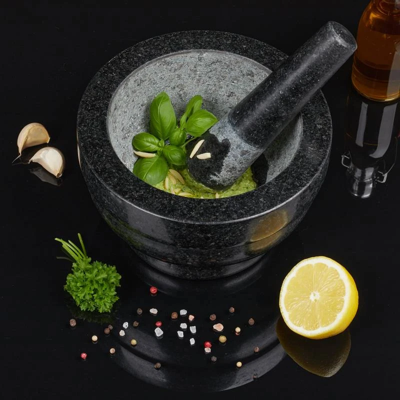 Mortier Granit Et Pilon 20 Cm 5 Mortier Granit Et Pilon 20 Cm – Image 3