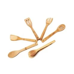 Ustensiles De Cuisine 6 Pièces Bambou 11 Ustensiles De Cuisine 6 Pièces Bambou -Umbraen Boutique 54d224d0d85943b8933338753f8d539f