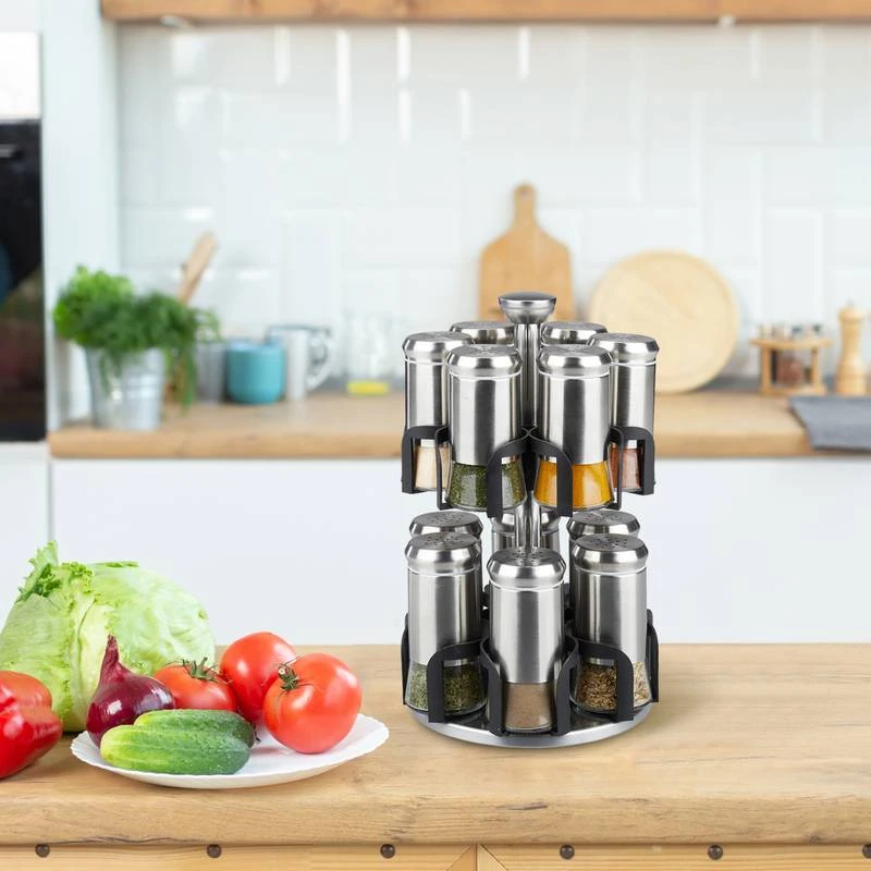 Carrousel à épices 12 Bocaux 4 Carrousel à épices 12 Bocaux – Image 2