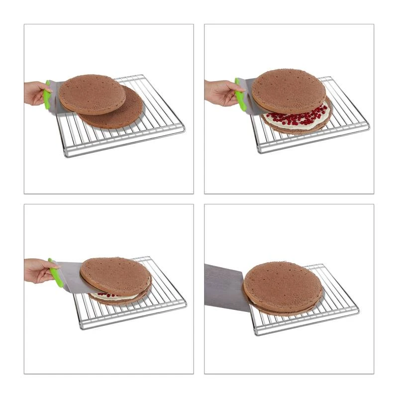 Lot De 4 Pelles à Tarte En Inox 5 Lot De 4 Pelles à Tarte En Inox – Image 3