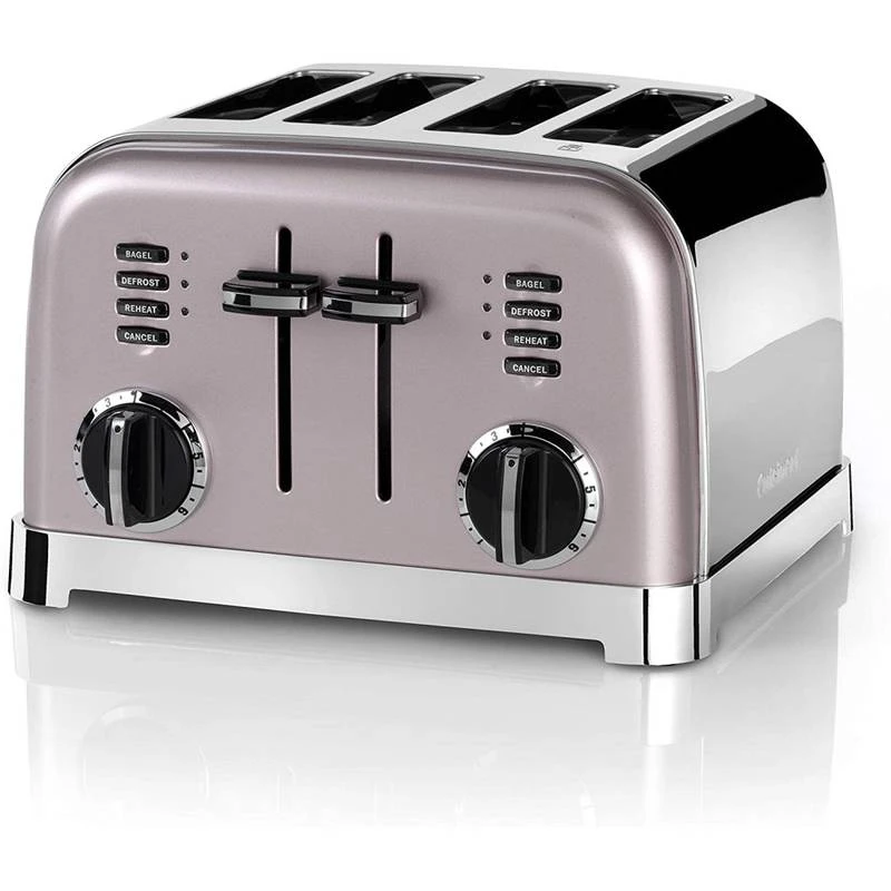 Cuisinart Toaster Vintage 4 Tranches Rose 3 Cuisinart Toaster Vintage 4 Tranches Rose