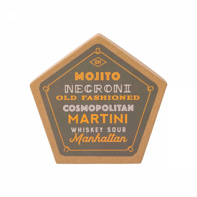 Lot De 4 Dessous De Verres Pentagonaux 15 Lot De 4 Dessous De Verres Pentagonaux – Image 13