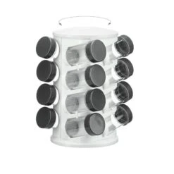 Carrousel à épices Blanc 16 Pots 17 Carrousel à épices Blanc 16 Pots -Umbraen Boutique 5d74244f666c4daaaf97e3f466b2bbb9
