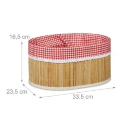 4x Corbeilles à Pain En Bambou 21 4x Corbeilles à Pain En Bambou -Umbraen Boutique 5f6ef25614d64dc392150a7234d92f96