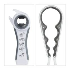 Ouvre-couvercle Blanc-gris Lot De 4 -Umbraen Boutique 60169ba5851644c9b625b7be515b06e3