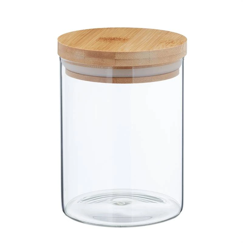 Lot De 3 Bocaux En Verre Avec Couvercle 7 Lot De 3 Bocaux En Verre Avec Couvercle – Image 5