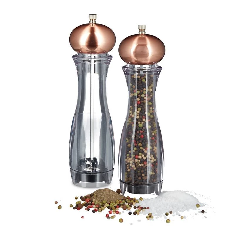 2x Moulins à Sel Moulin à Poivre Design 3 2x Moulins à Sel Moulin à Poivre Design