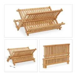 Égouttoir En Bambou Pour La Vaisselle 15 Égouttoir En Bambou Pour La Vaisselle -Umbraen Boutique 6397447665e84619ad9482a7927fe1c7