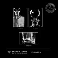 Krosno Caro Whisky Carafe 11 Krosno Caro Whisky Carafe -Umbraen Boutique 64a4713e713841e2bdaa6e02c510030e