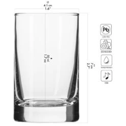 Krosno Shot Verres à Vodka 13 Krosno Shot Verres à Vodka -Umbraen Boutique 68aab917ba7d43b585a4b27b335d1d20