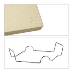 Pierre à Pizza Support Métal Pierre Pain -Umbraen Boutique 693bb410f0d542d2bb4d11e900b054be