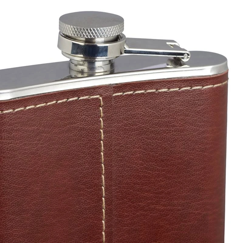 Flasque 200 Ml Avec Cuir Synthétique 8 Flasque 200 Ml Avec Cuir Synthétique – Image 6