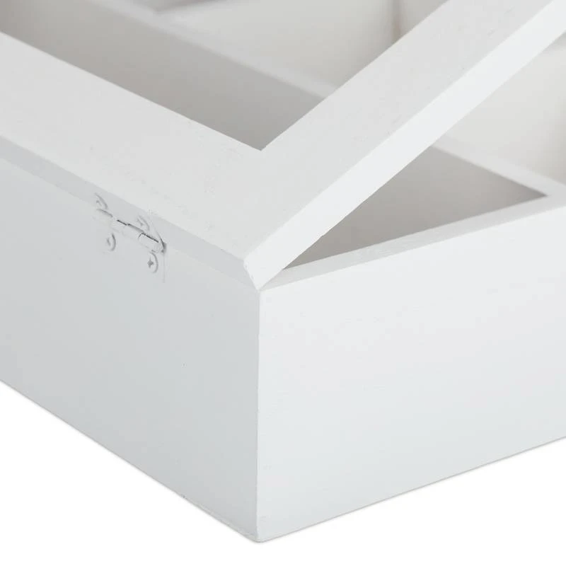 Boîte à Thé Design Effet Bois 7 Casiers 7 Boîte à Thé Design Effet Bois 7 Casiers – Image 5