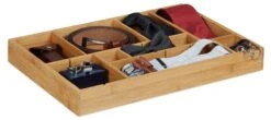 Organiseur De Tiroir Ajustable Bambou