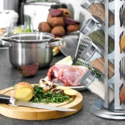 Tourniquet à épices Rond Avec 20 Pots -Umbraen Boutique 73842b38d21541d88c17f9c1460fabee