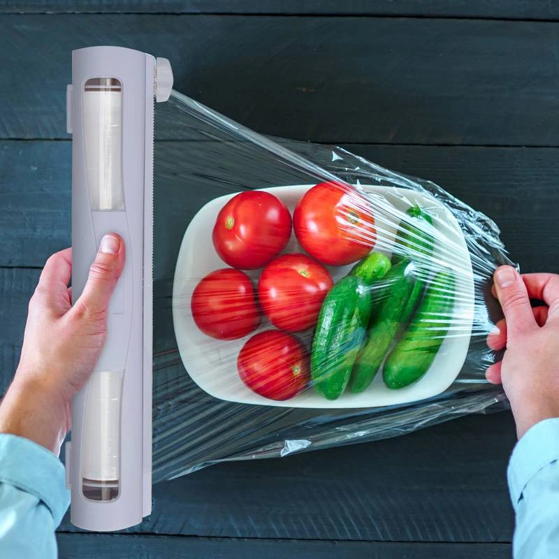 2x Distributeur Film Alimentaire Gris 4 2x Distributeur Film Alimentaire Gris – Image 2