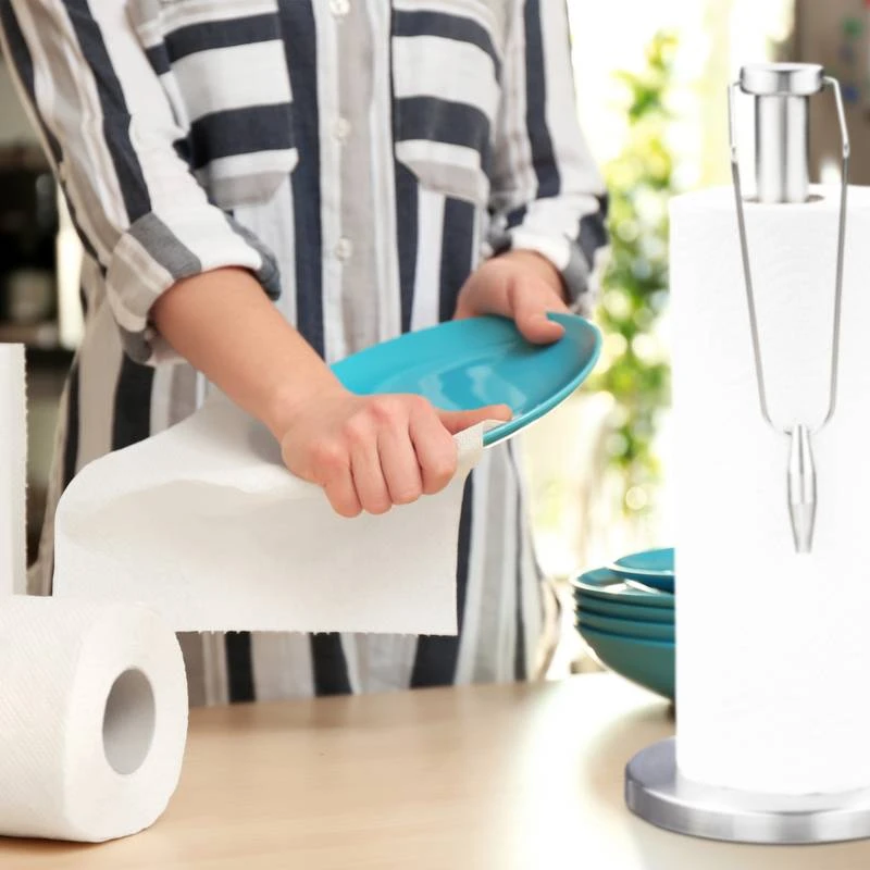 Porte-rouleau Papier Essuie-tout En Inox 5 Porte-rouleau Papier Essuie-tout En Inox – Image 3