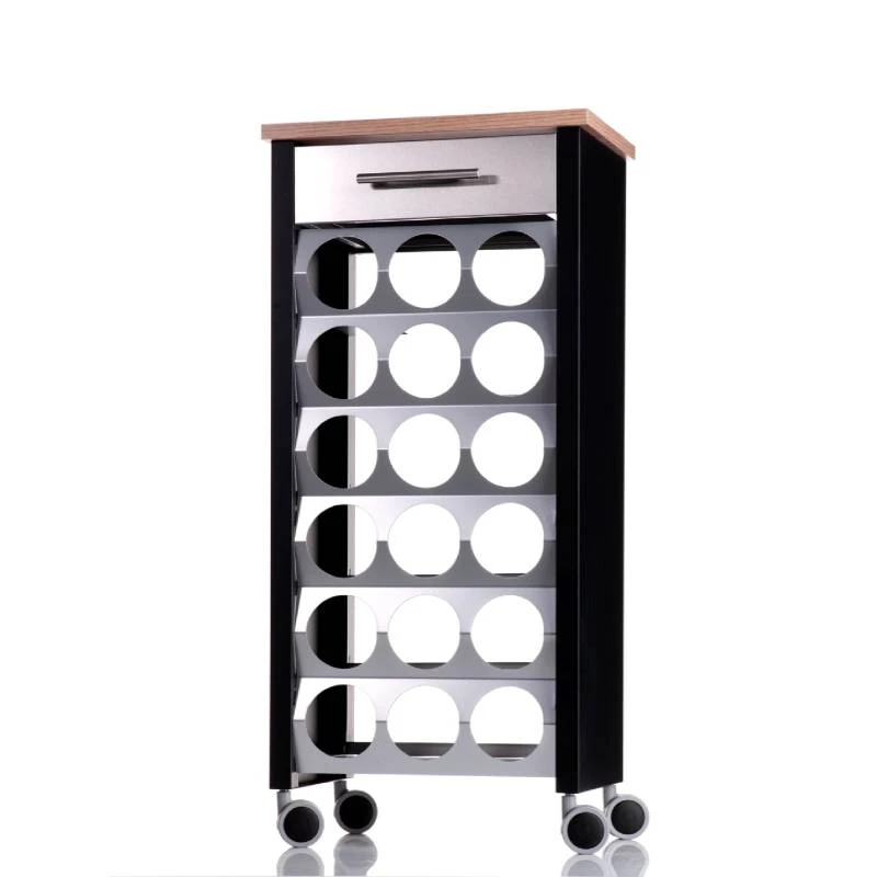 Chariot Porte-bouteilles, 18 Bouteilles 3 Chariot Porte-bouteilles, 18 Bouteilles