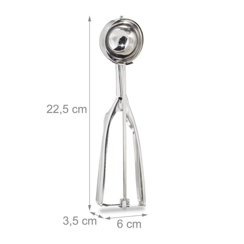 Cuillère à Glace Acier Inoxydable 9 Cuillère à Glace Acier Inoxydable – Image 7