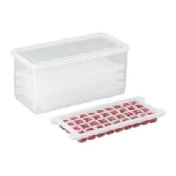 Bac à Glaçons Refermable Avec 5 Moules