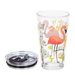 Lot De 4 Gobelets à Motif Flamant Rose -Umbraen Boutique 801bd6ecfb854a92a0026998d850dc36