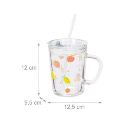 2x Verres Pour Enfant Motif De Fruits -Umbraen Boutique 830400f609bc4240b9bcc686e4fc4d6b