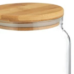 Lot De 3 Bocaux Ronds En Verre 13 Lot De 3 Bocaux Ronds En Verre -Umbraen Boutique 86a1f4b7e7c04d0684d9dba0ff04688e