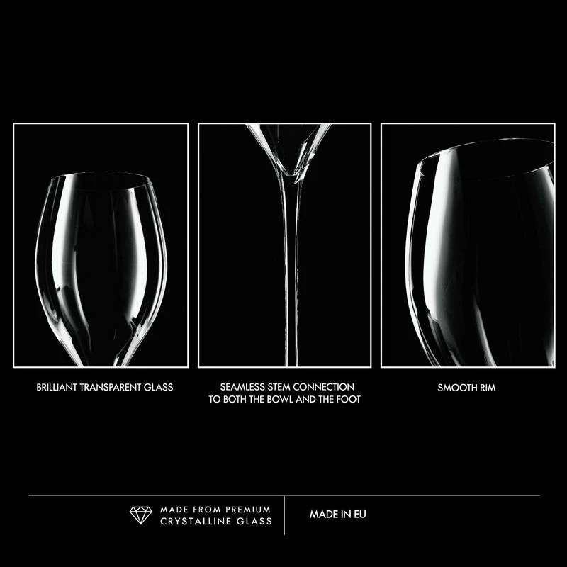 Krosno Harmony Verres à Prosecco 6 Krosno Harmony Verres à Prosecco – Image 4