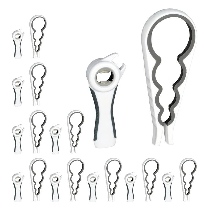 Ouvre-couvercle Blanc-vert Lot De 20 12 Ouvre-couvercle Blanc-vert Lot De 20 – Image 10