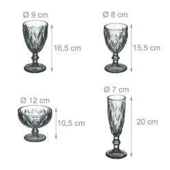 Lot De 7 Verres Gris 18 Lot De 7 Verres Gris -Umbraen Boutique 89d63093cc1342b2bfb302bbf732d785