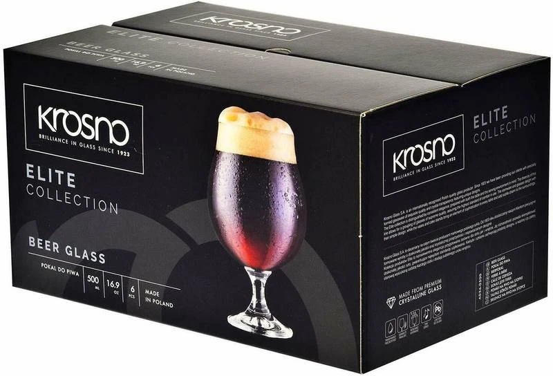 Krosno Elite Verres à Bière 8 Krosno Elite Verres à Bière – Image 6