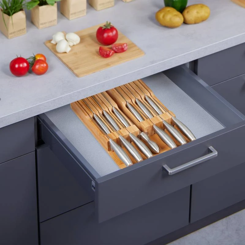 Rangement à Tiroir Pour 12 Couteaux 4 Rangement à Tiroir Pour 12 Couteaux – Image 2