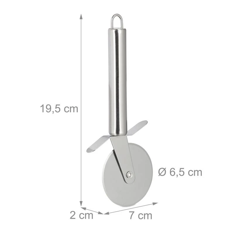 Roulette à Pizza En Inox 9 Roulette à Pizza En Inox – Image 7