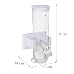 Distributeur De Céréales Mural 1,7 L -Umbraen Boutique 95781f5d3b9a4738a12767a6948d7574